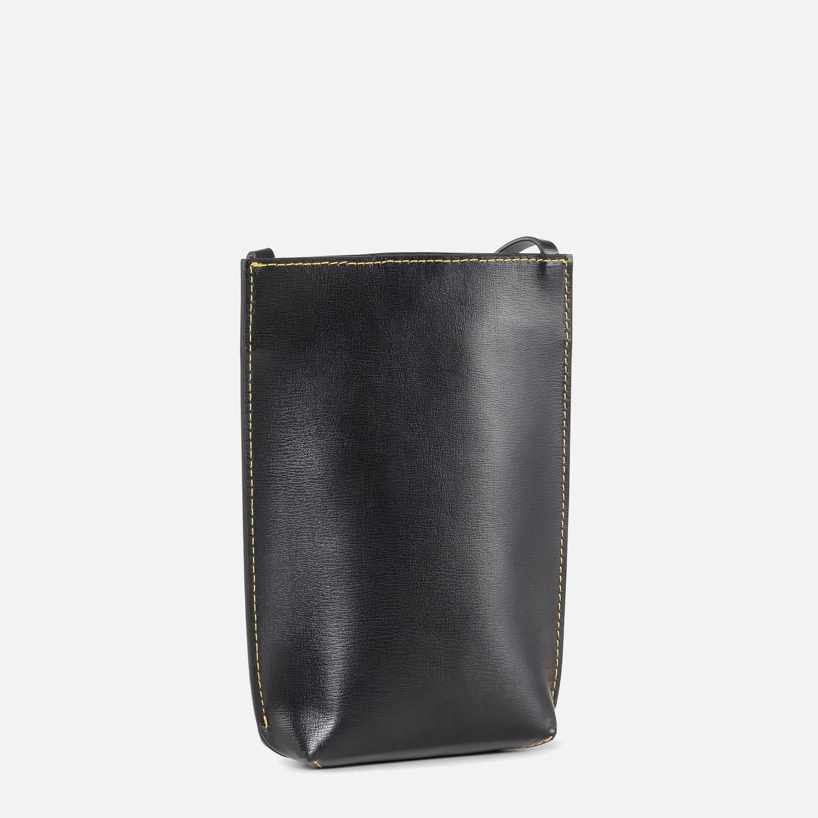 Ganni Banner Leather Shoulder Bag