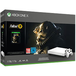 Xbox One X 1TB White Fallout 76 Bundle for Xbox One