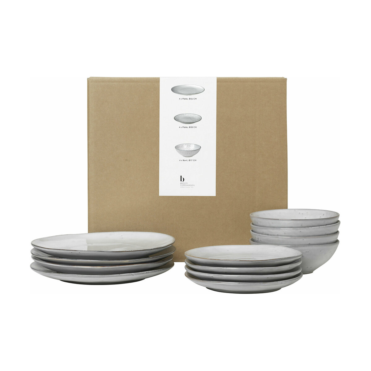 Set service de table Nordic Sand - 