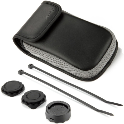 Mio Cyclo Carry Case + 2 Bike Mounts - Black