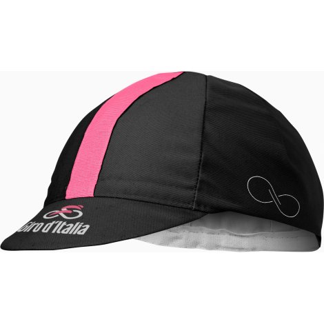 Castelli Giro D'Italia Cycling Cap - Black / Unisize