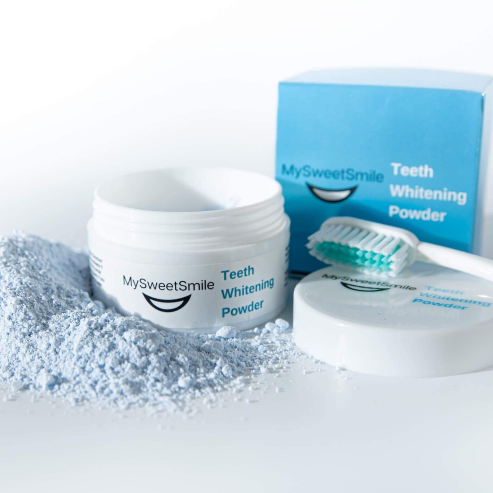 MySweetSmile Teeth Whitening Powder - Dentist Approved