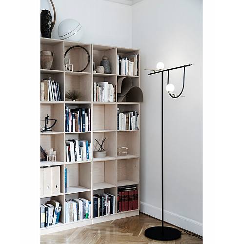 Artemide Lampadaire noire Yanzi - 