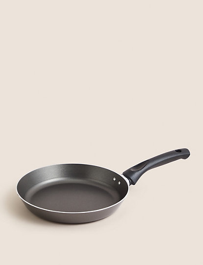 M&S Collection Grey Aluminium 24cm Frying Pan - 1SIZE, Grey