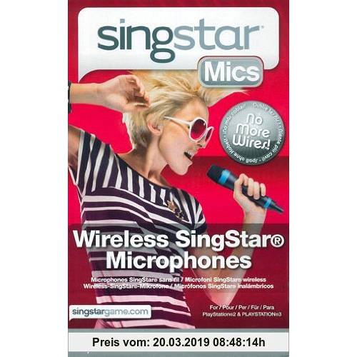 Sony Wireless Singstar microphones ps3