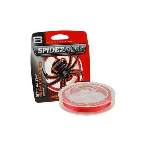 Spiderwire Stealth Smooth8 Red Braid 150m | Red | 150m