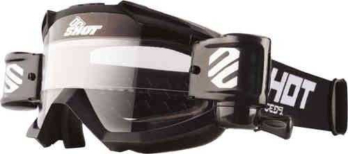 Shot Iris Roll-Off Gafas Negro un tamaño