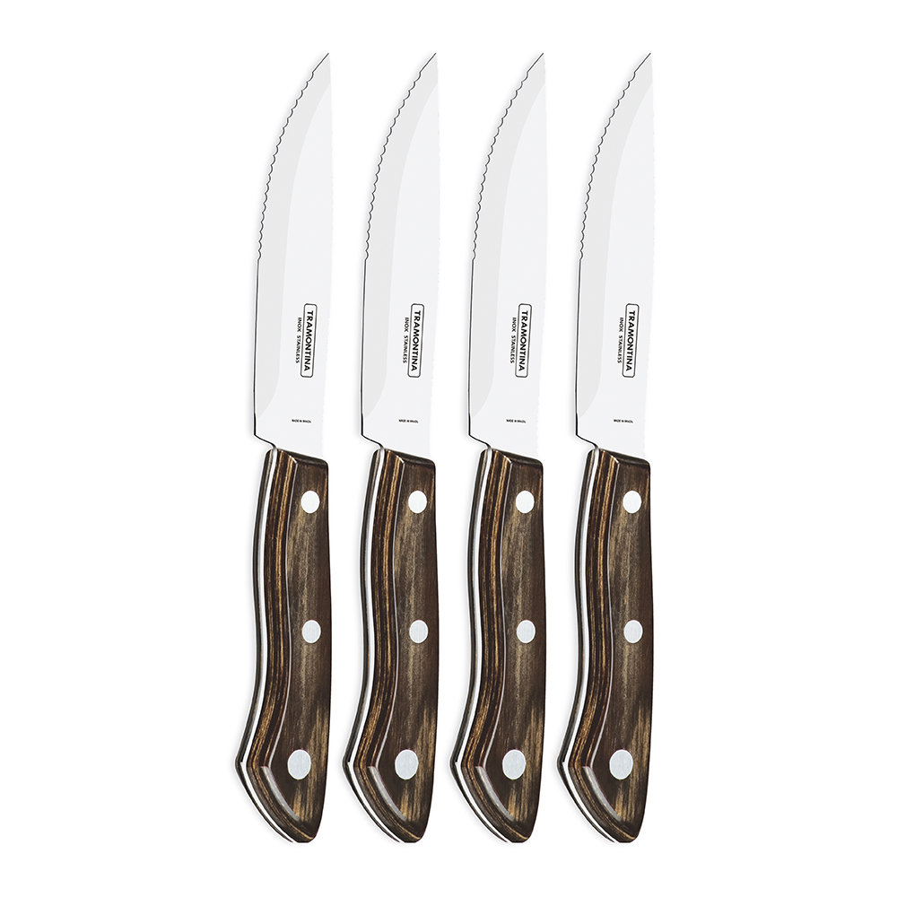 Tramontina - Churrasco Bueno Steak Knives - Set of 4