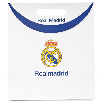 Club Branded Real Madrid Gift Bag - 340 x 300mm