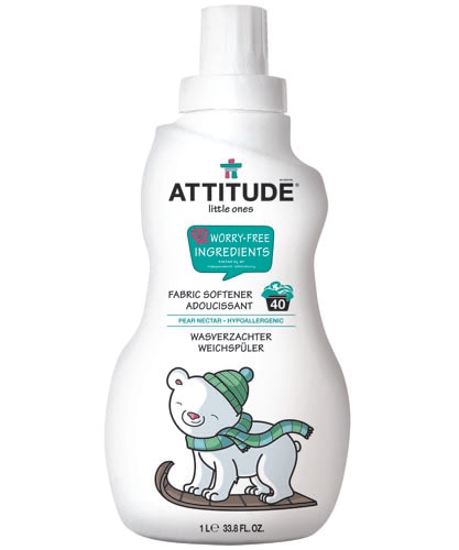 BIO SPECTRA ATTITUDE Little Ones Fabric Softener Pear Nectar 1 Litre