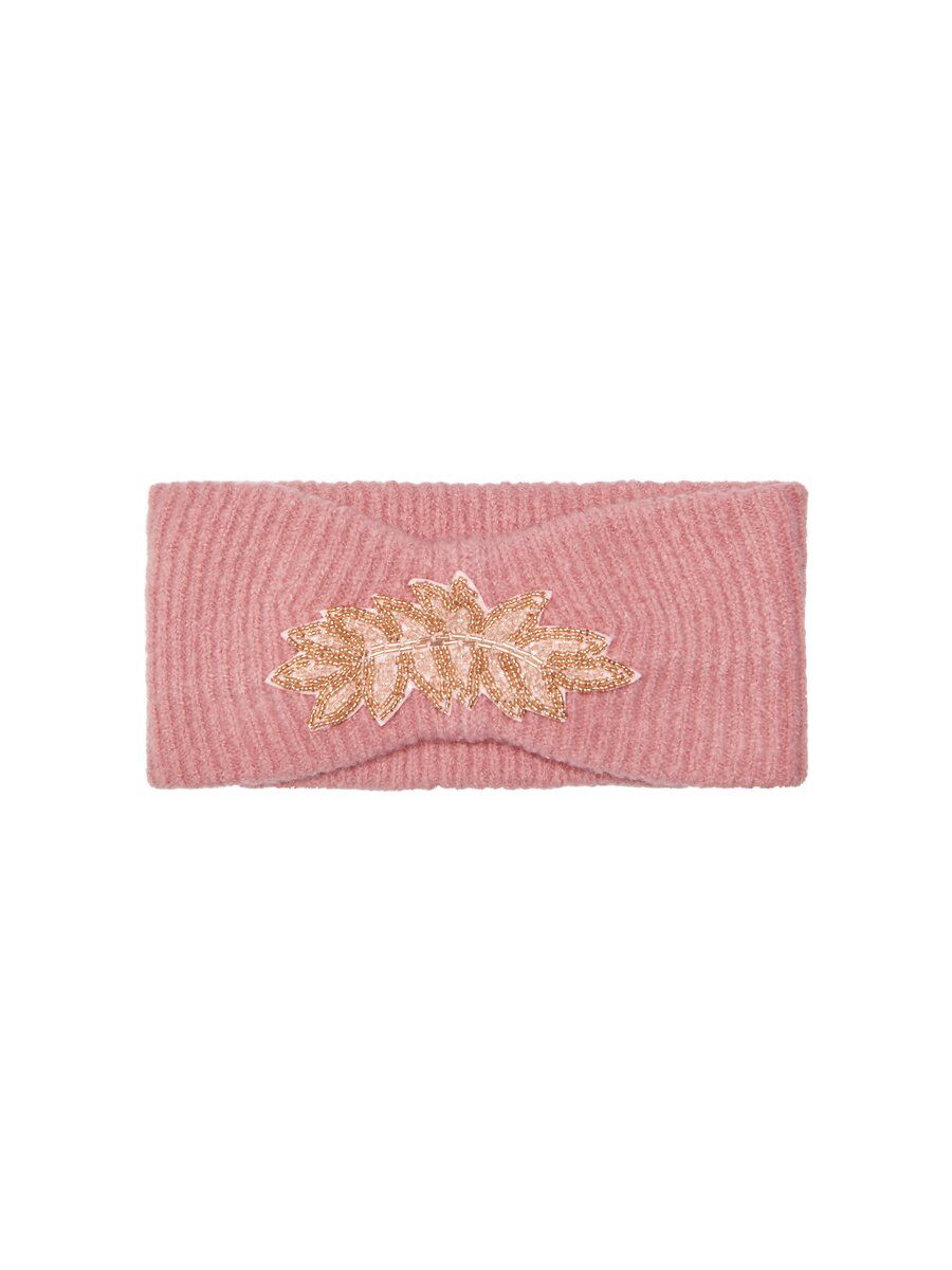 ONLY Detaljprytt Pannband - Kvinna - Rosa - Storlek ONE SIZE