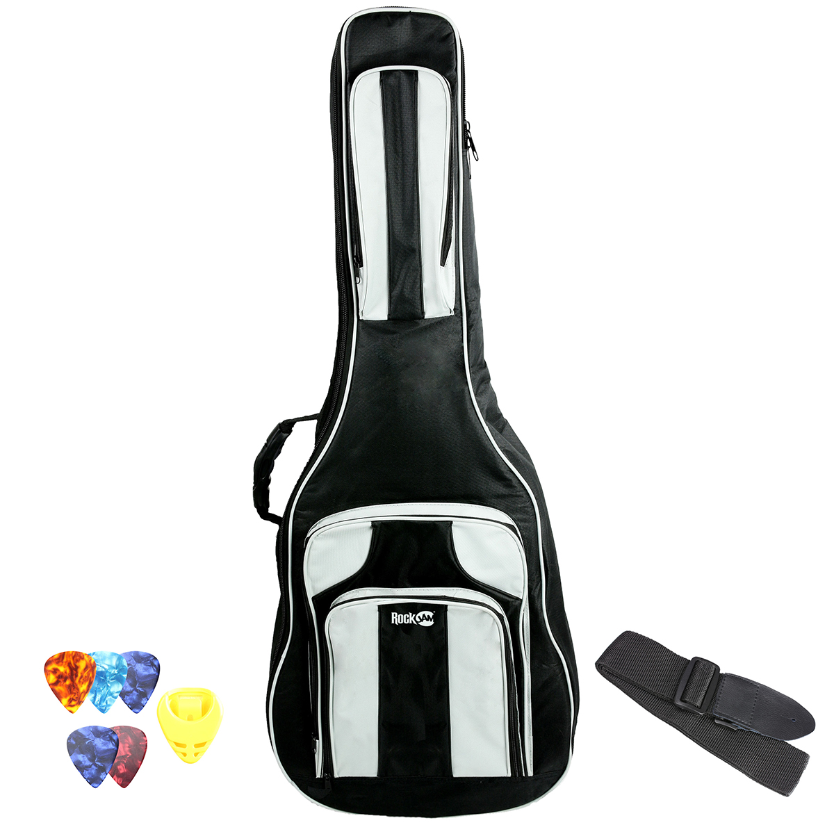 RockJam Premium Padded Guitar Bag