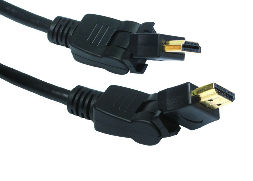 Cables Direct 3m Swivel HDMI Cable