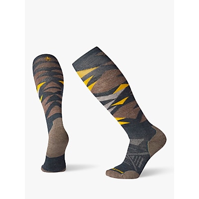 SmartWool PhD Light Pattern Men's Ski Socks, Everglade