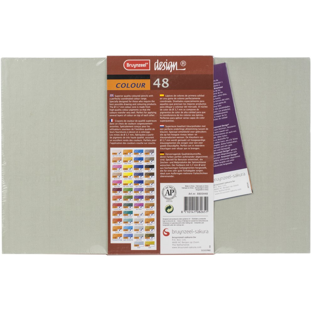 Royal Talens Bruynzeel Design Coloured Pencil Set 48/Pkg-