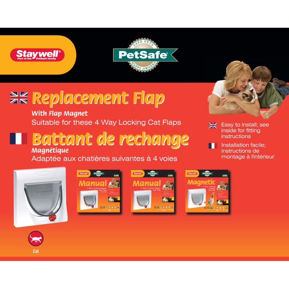 Staywell Pet Ssafe Staywell Classic Replacement Flap For 4way Locking Cat Flaps 2048/1876/9007