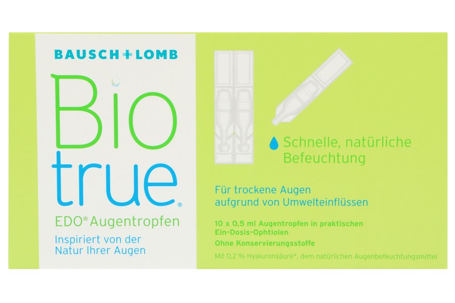 bausch&lomb Biotrue EDO 10x0.50ml gouttes des yeux
