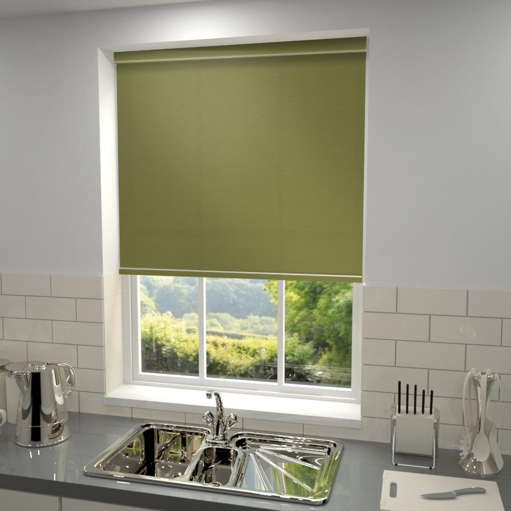 Primary Roller Blind Avocado