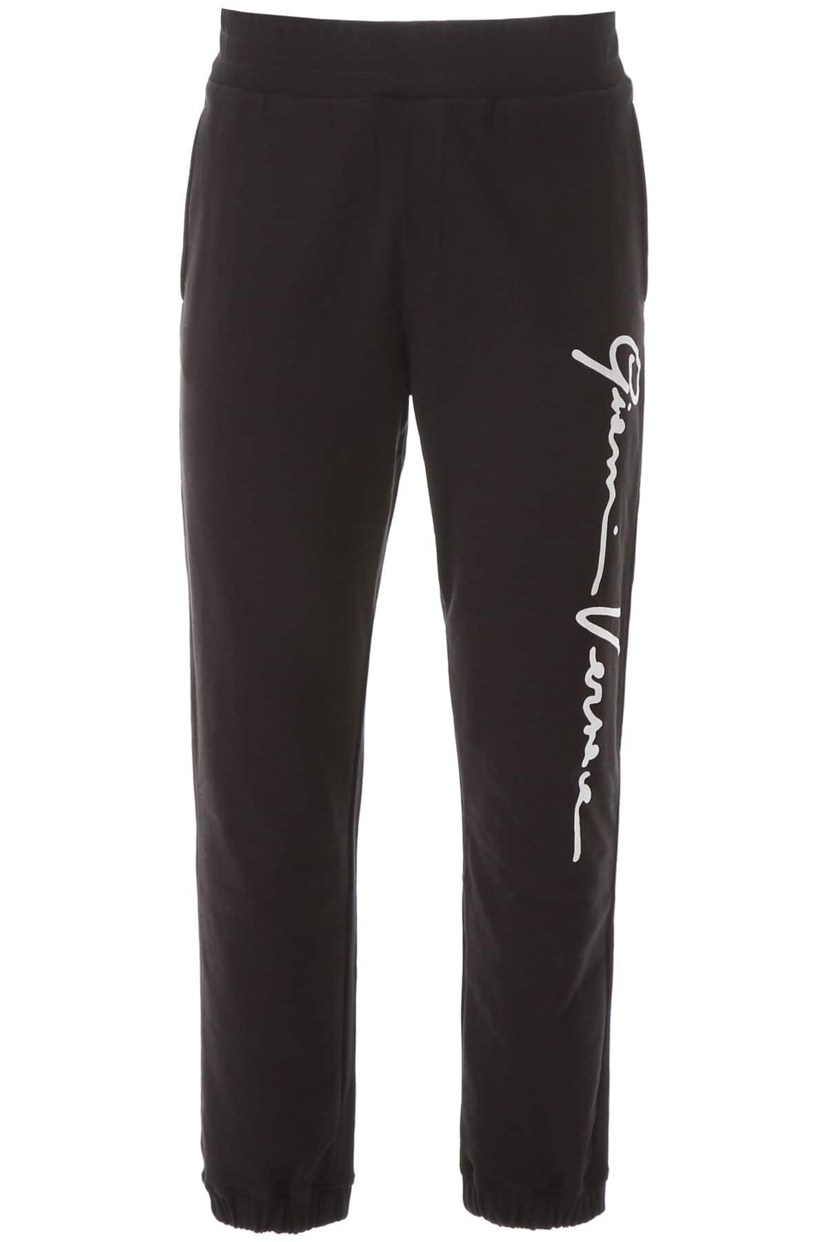 VERSACE SIGNATURE SWEATPANTS | Men's | S | Black,White