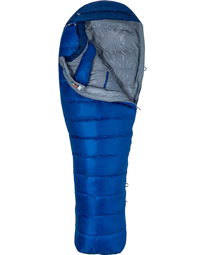 Marmot Sawtooth Sovepose Regular Blå Left Zipper 2019 Soveposer