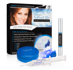Oralgen Nupearl.32x Advanced Teeth Whitening System (Peroxide Free) (With Bonus Whitening Pen) (2.5ml)