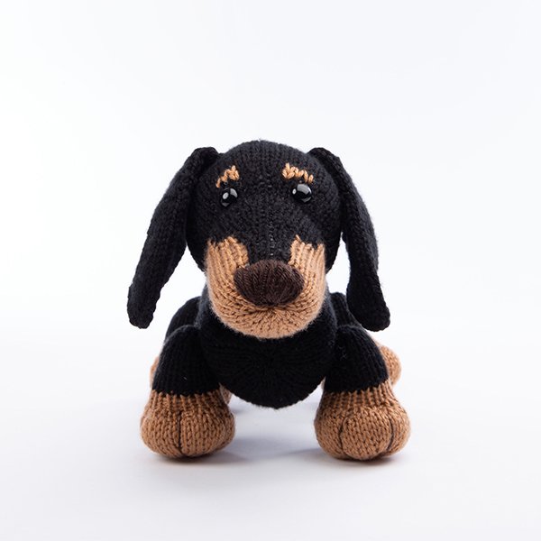 Deramores Stanley the Daschund Dera-dog Kniting Kit and Pattern