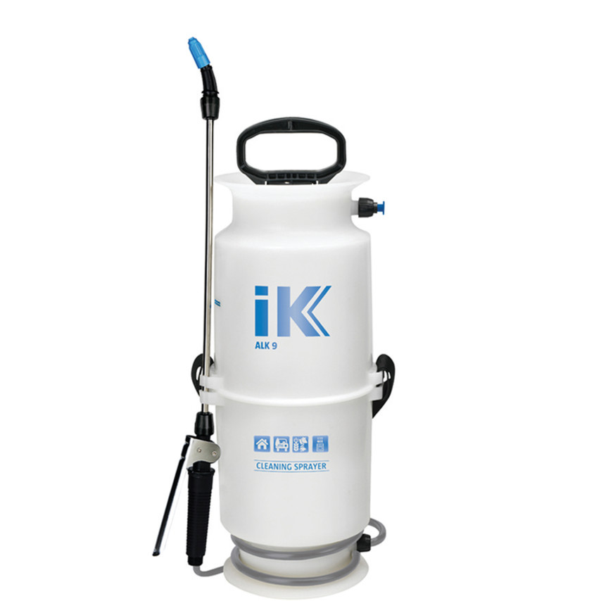IK_Sprayers Alkaline Industrial Pressure Sprayer, 9ltr
