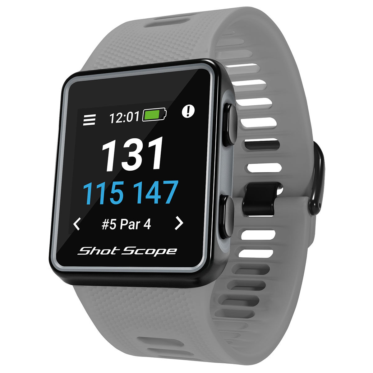 Montre Shot Scope V3 Smart Golf GPS, homme, Gris  | Online Golf