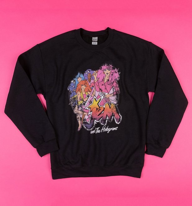 Black Jem and the Holograms Band Sweater