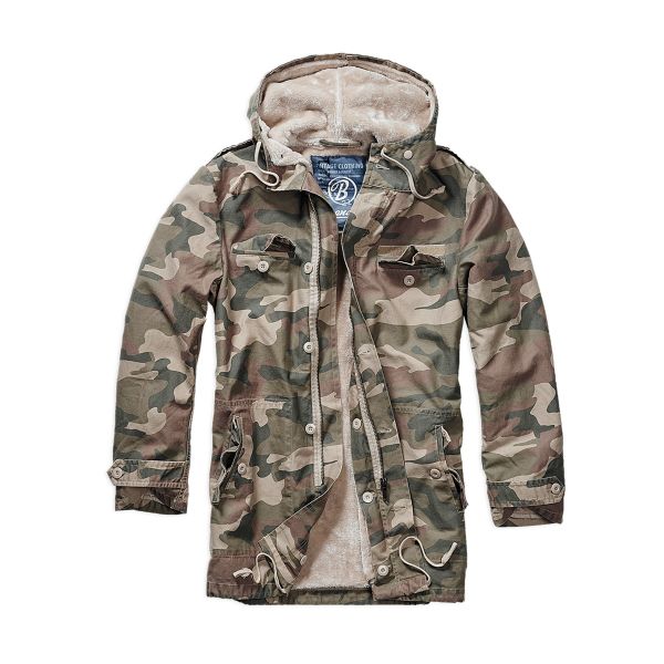 Brandit BW Parka Jacket Green M