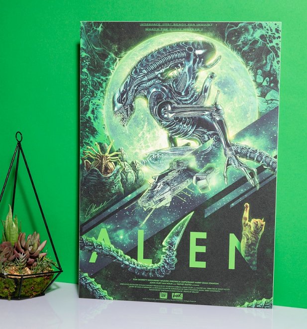 Limited Edition Alien Art Print
