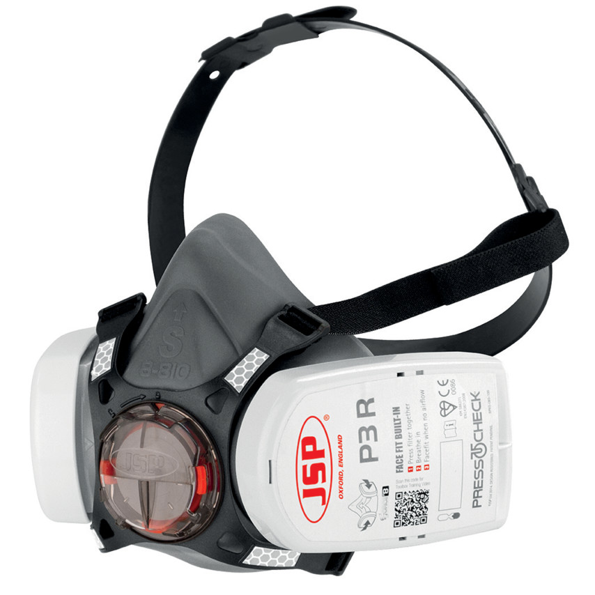 JSP Respiratore a maschera   M Mezza maschera, BHT0A3-0L5-N00