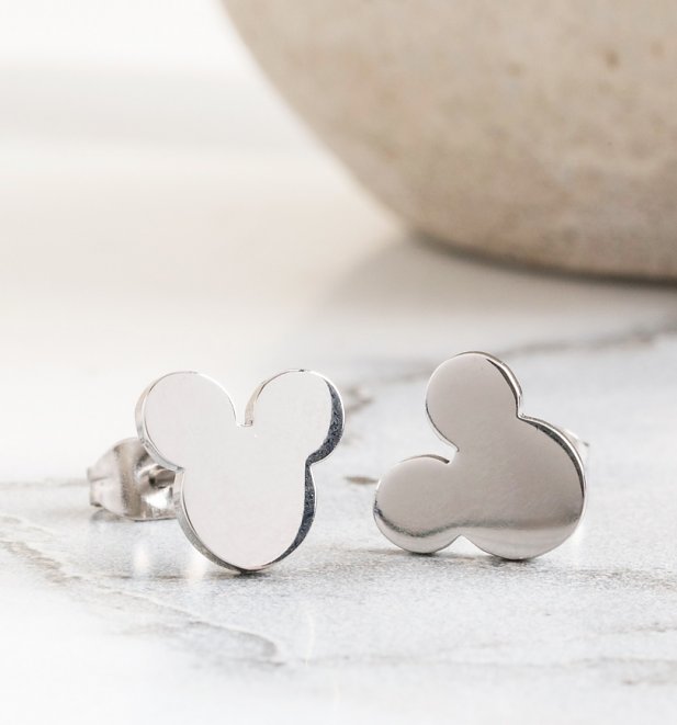 Mickey Head Stud Earrings
