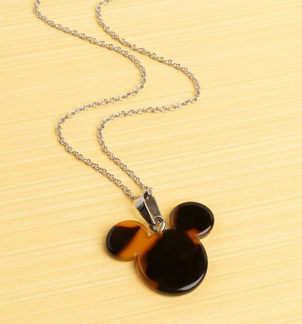 Mickey Mouse Tortoiseshell Necklace