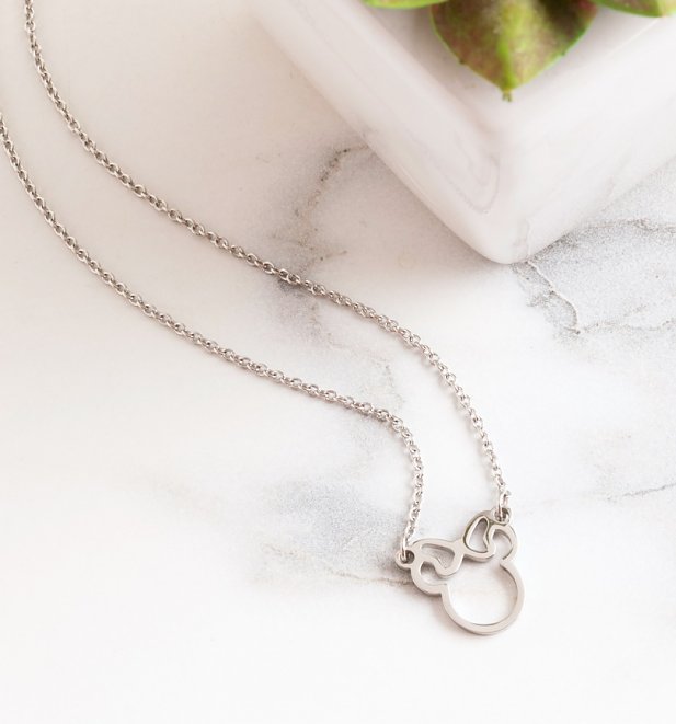 Minnie Mouse Bow Necklace