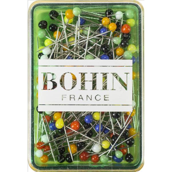 Bohin Bohin Glass Head Applique Pins-Size 12 150/Pkg