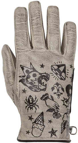 Helstons Cream Guanti da moto da donna Beige S