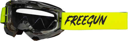 Freegun Skill Camo Gafas de Motocross transparente un tamaño