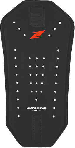 Zandona 7112 Level 2 Protector de espalda Negro un tamaño