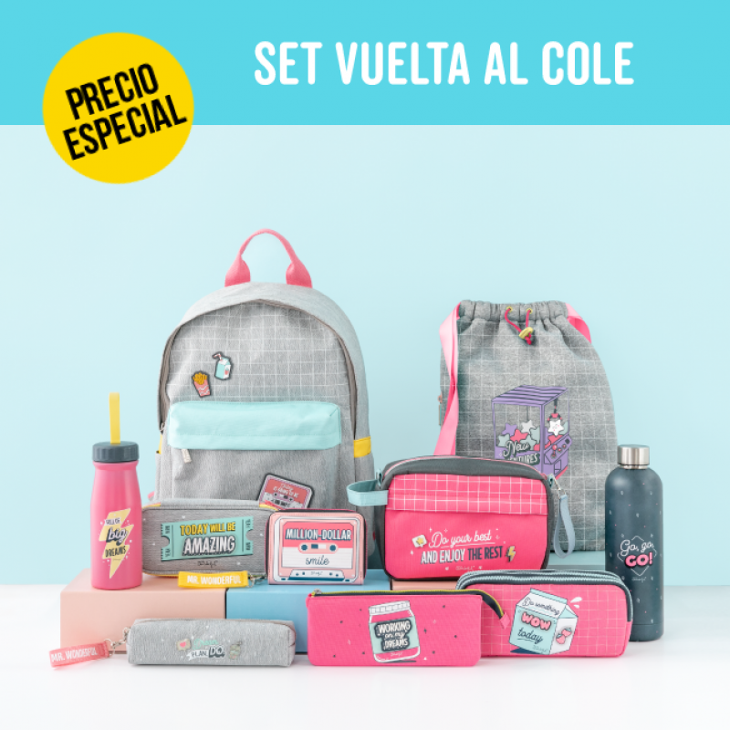 Mr Wonderful Set configurable para darlo todo en la vuelta al cole