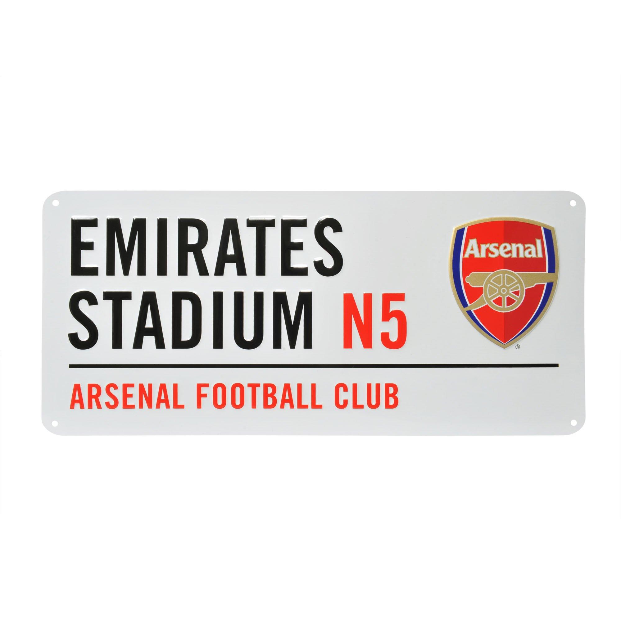 Arsenal Emirates Street Sign, Multi