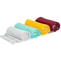 Nicola Spring Deluxe Turkish Cotton Bath Towels | 4 Colours
