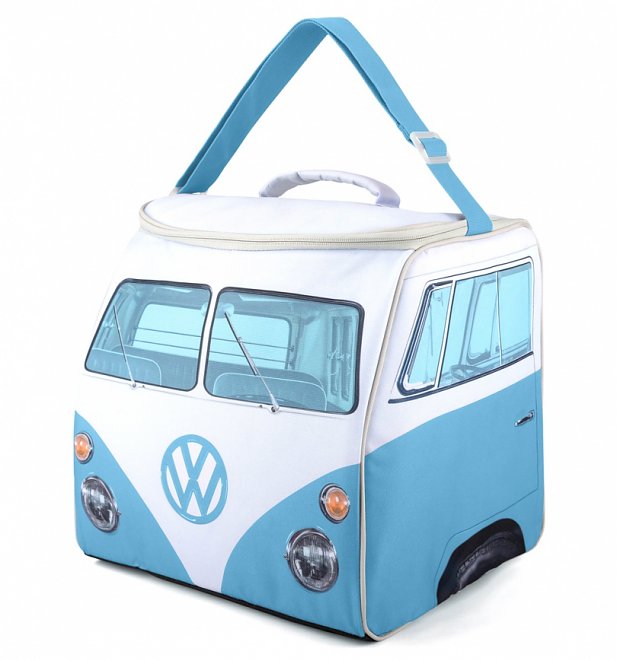 Large Blue VW Camper Van Cooler Bag