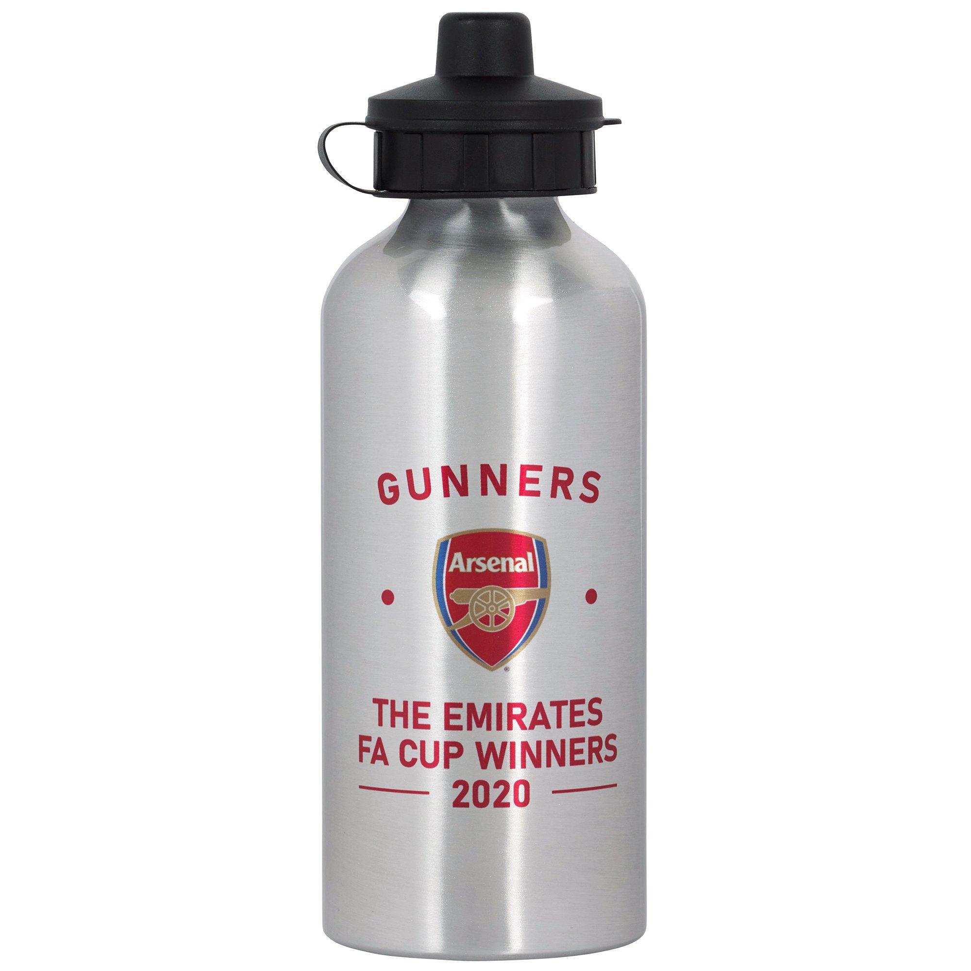 Arsenal FA Cup Winners 2020 Water Bottle, Steel