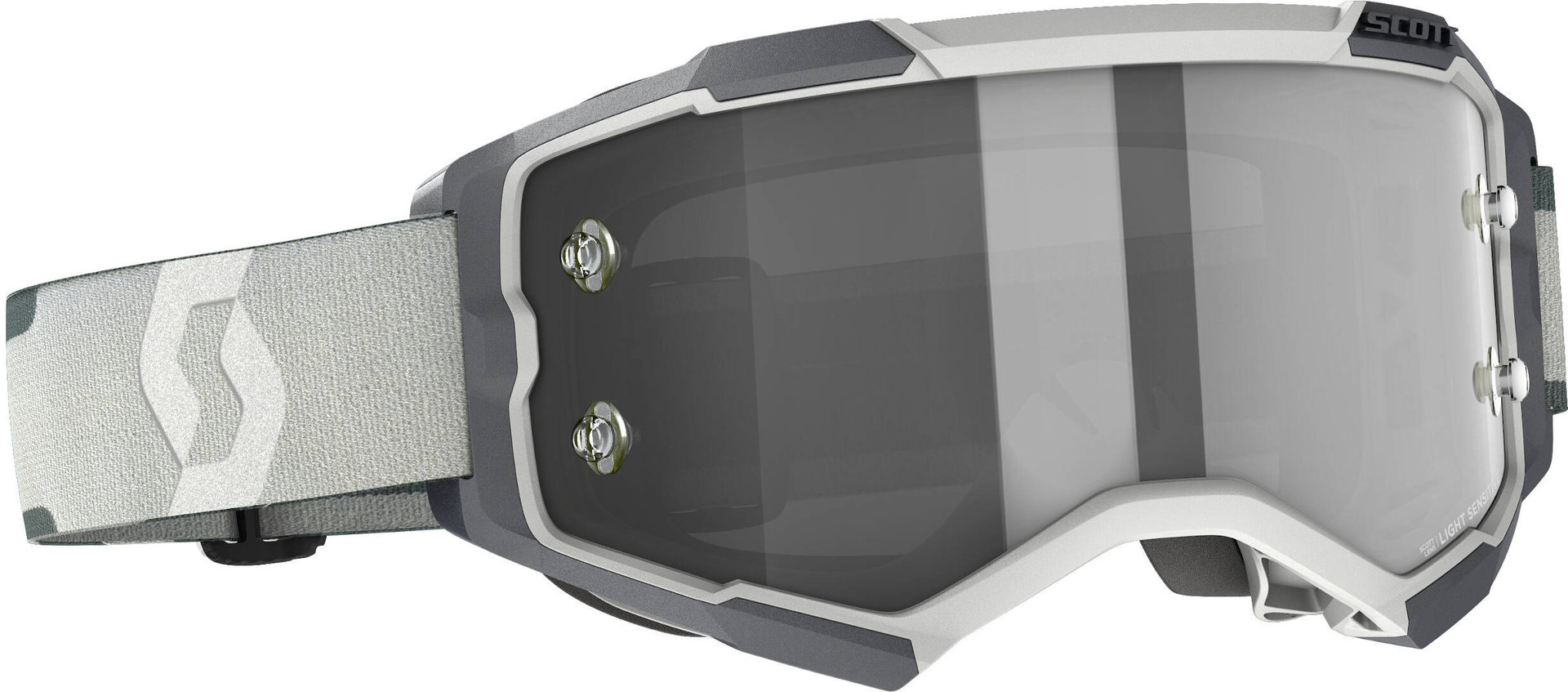 Scott Fury LS grijze Motorcross Goggles