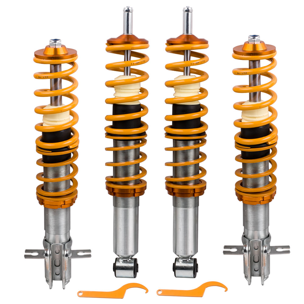 For VW Volkswagen Golf MK1 Adjustable Height Shock Absorber Full Coilover Suspension