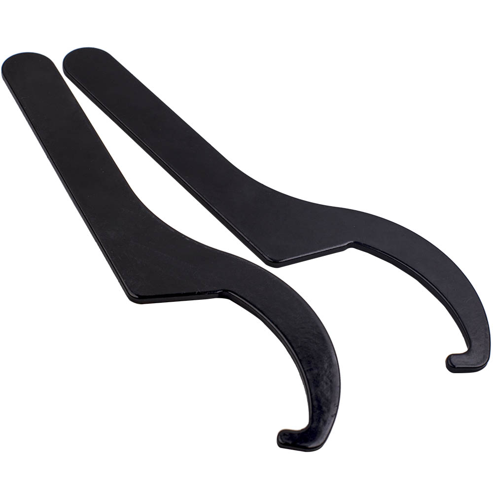 Coilover Shocks Adjustment Tool 2x Steel Spanner Wrenches for Coil Over Kit