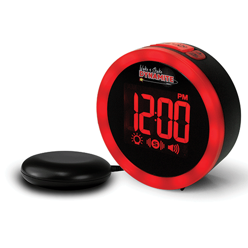 HearingDirect Geemarc Wake N Shake Dynamite Alarm Clock