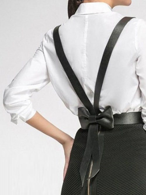 Zaful Back Bowknot Decoration Belt Suspender | BLACK | ONESIZE