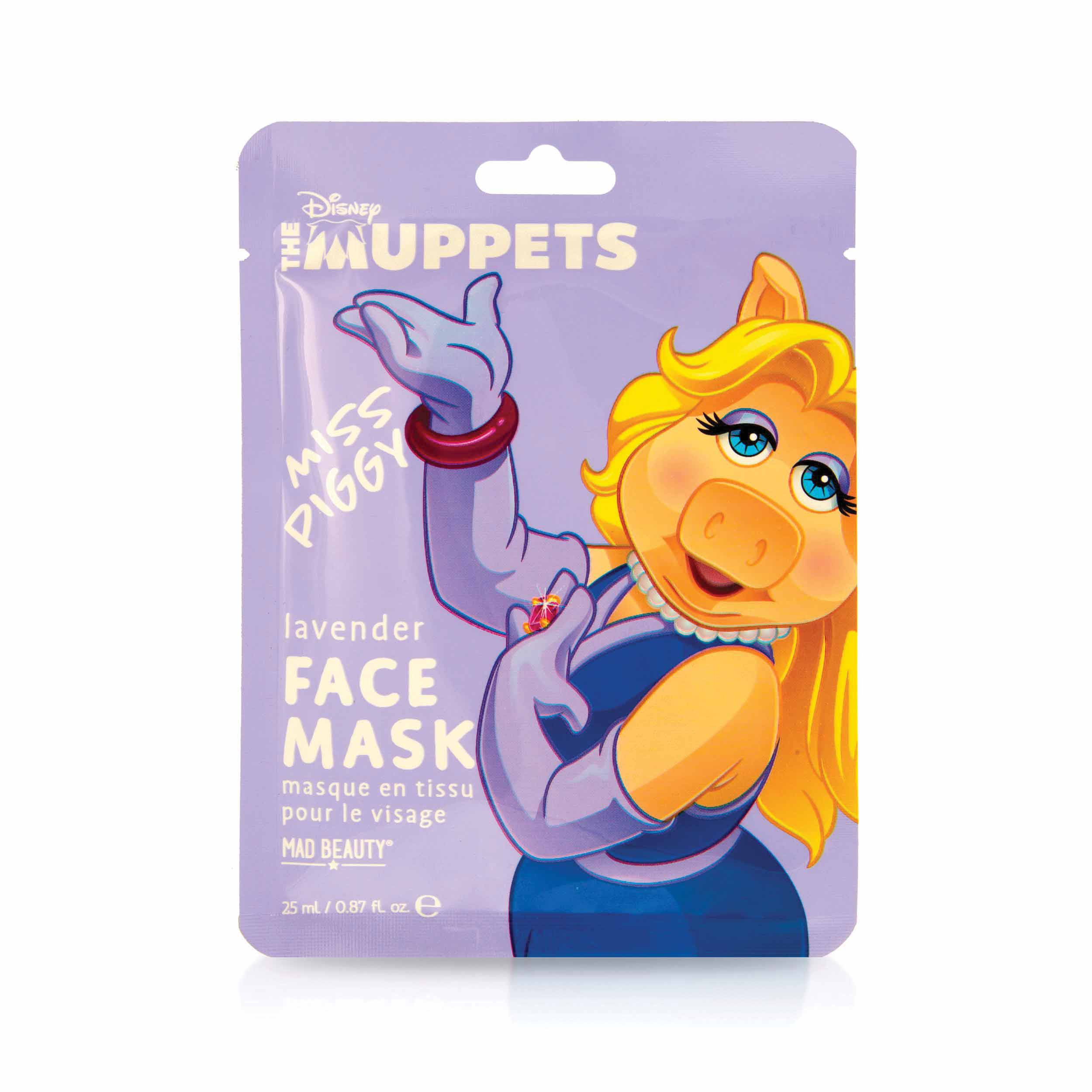 Disney Muppets, Miss Piggy Lavender Beauty Face Mask
